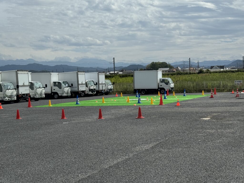 国家資格実地講習会場の飛行コース